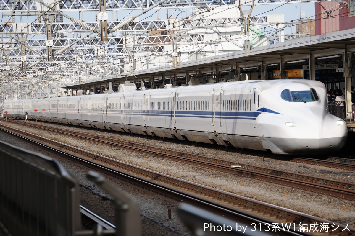 JR東海 大井車両基地 N700S系 J21編成