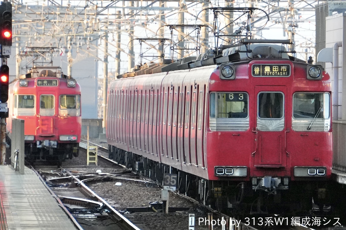 名古屋鉄道 猿投検車区 100系 113F