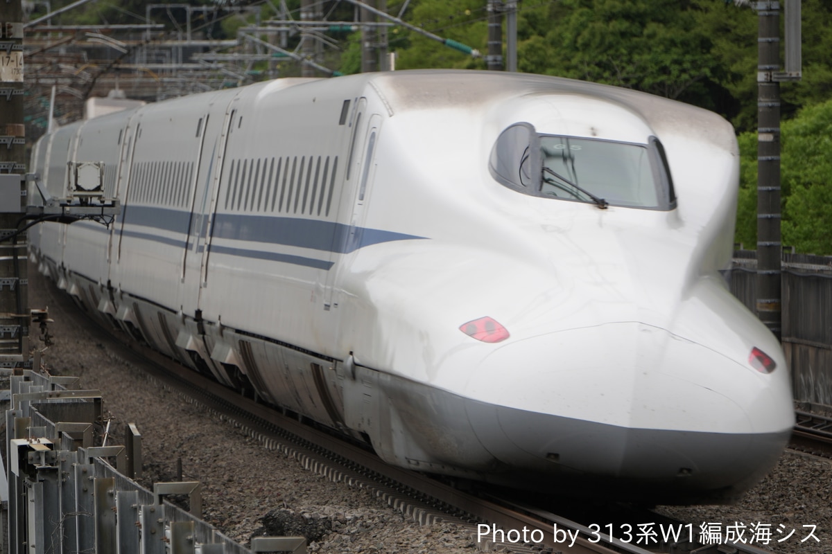 JR東海 大井車両基地 N700A系 G5編成