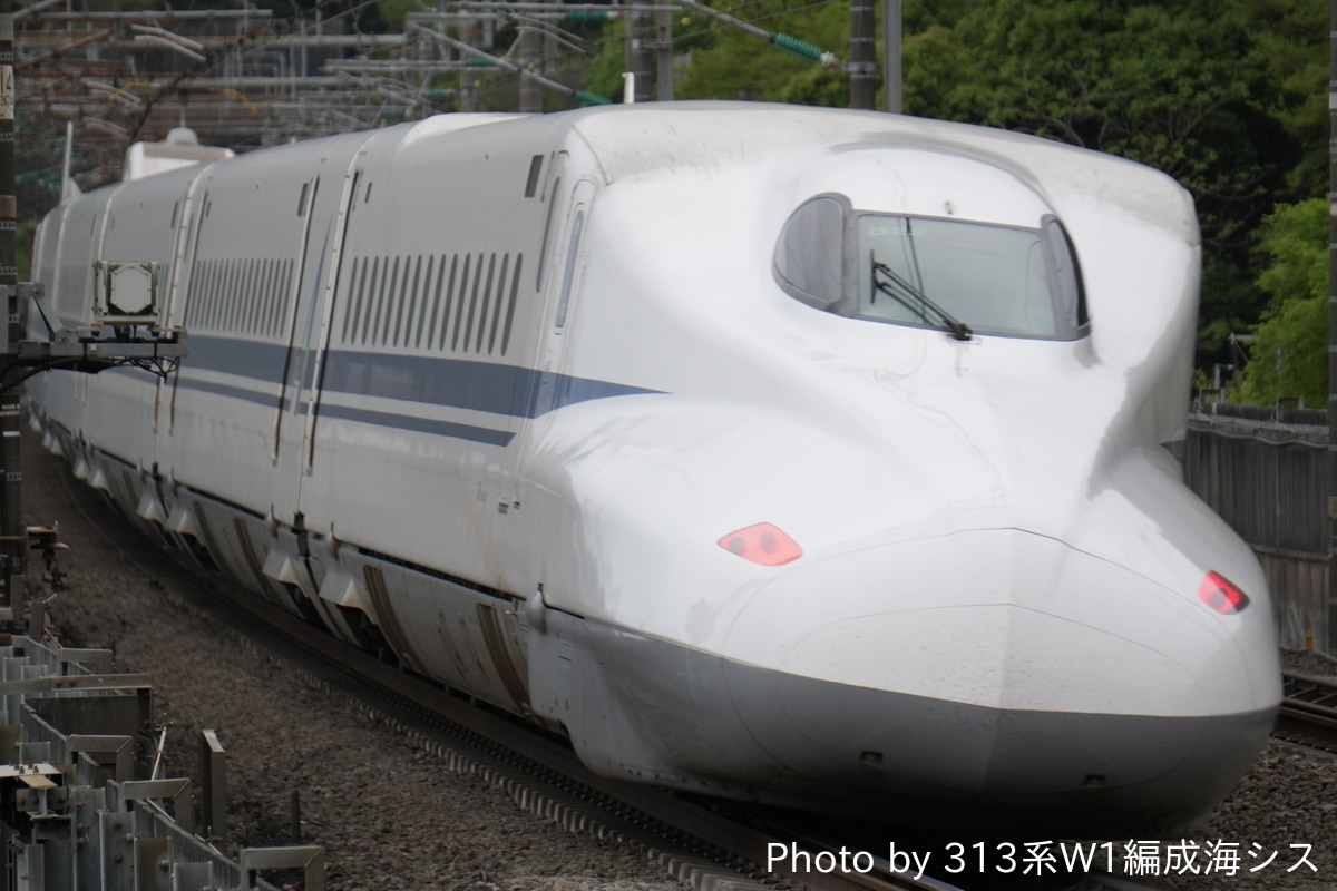 JR東海 鳥飼車両基地 N700A系 G22編成