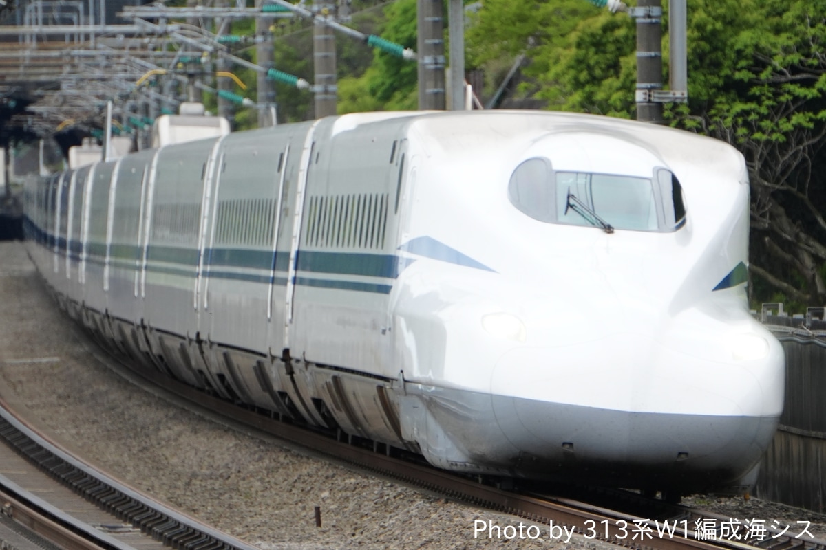 JR東海 鳥飼車両基地 N700S系 J2編成