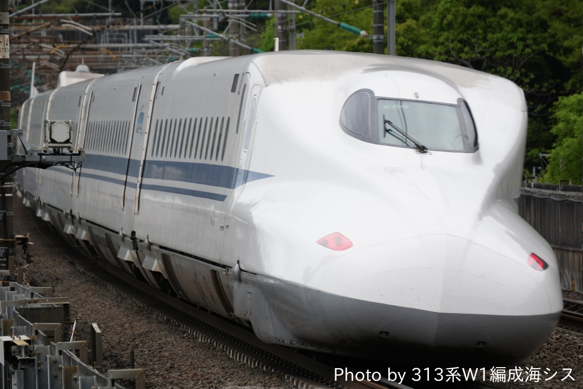JR東海 大井車両基地 N700A系 X59編成