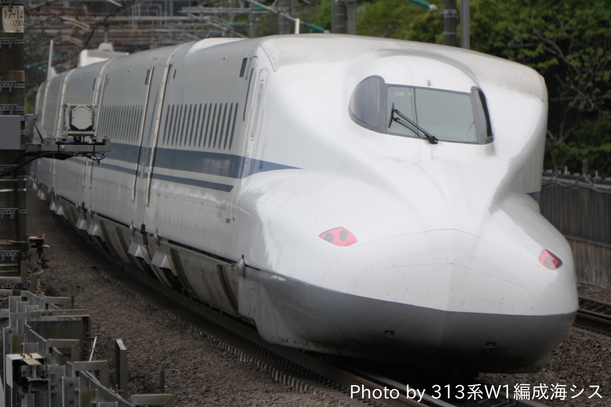 JR東海 大井車両基地 N700A系 G1編成