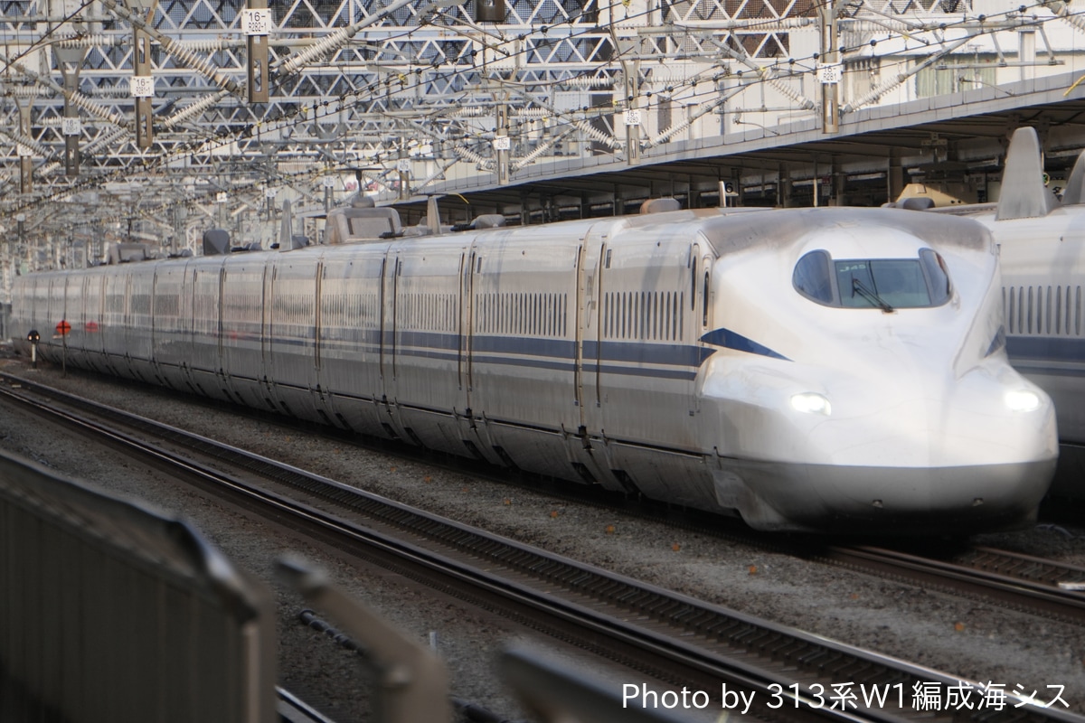 JR東海 大井車両基地 N700S系 J45編成
