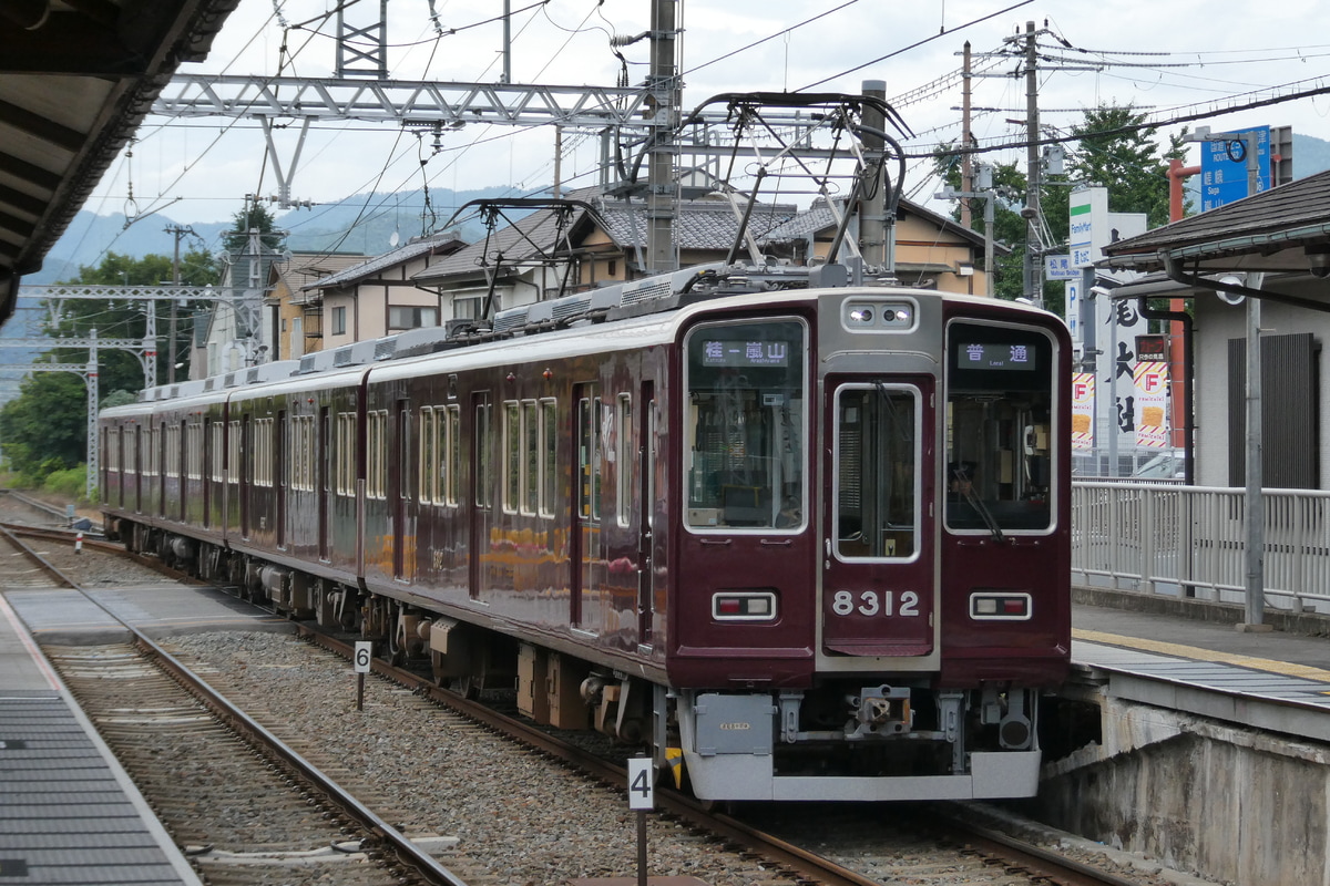 阪急電鉄 桂車庫 8300系 8312F