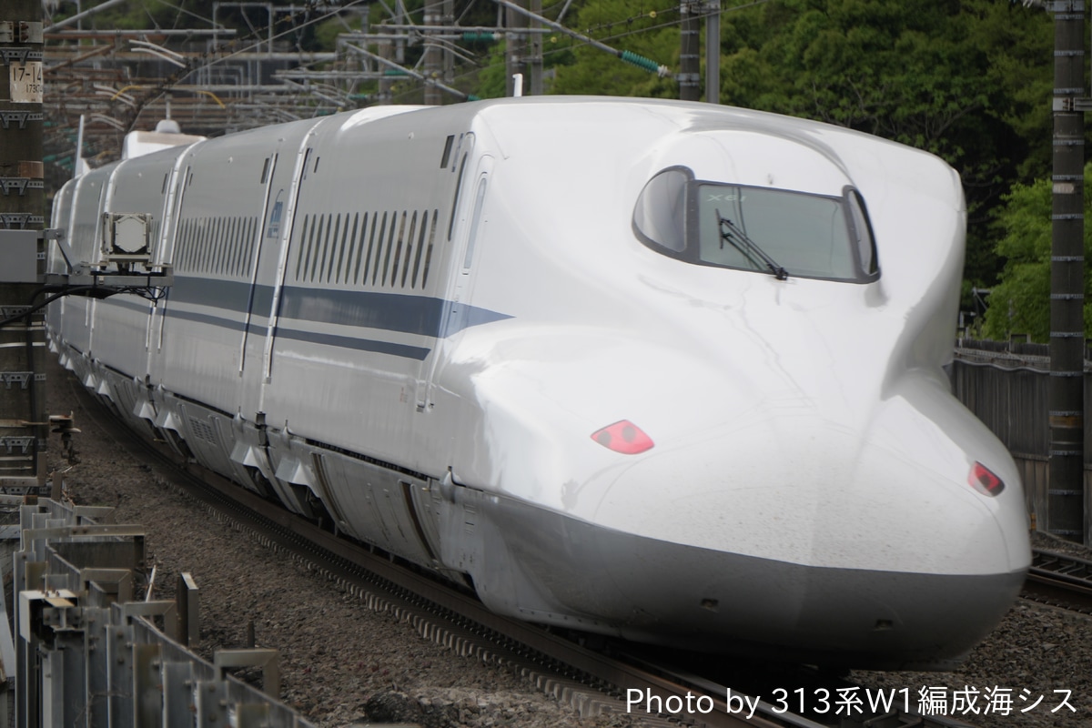JR東海 大井車両基地 N700A系 X61編成