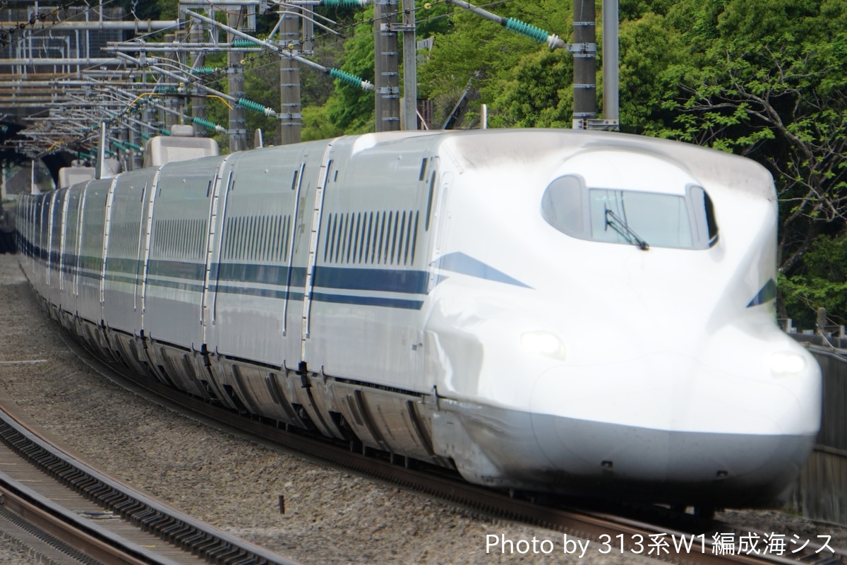 JR東海 大井車両基地 N700S系 J27編成