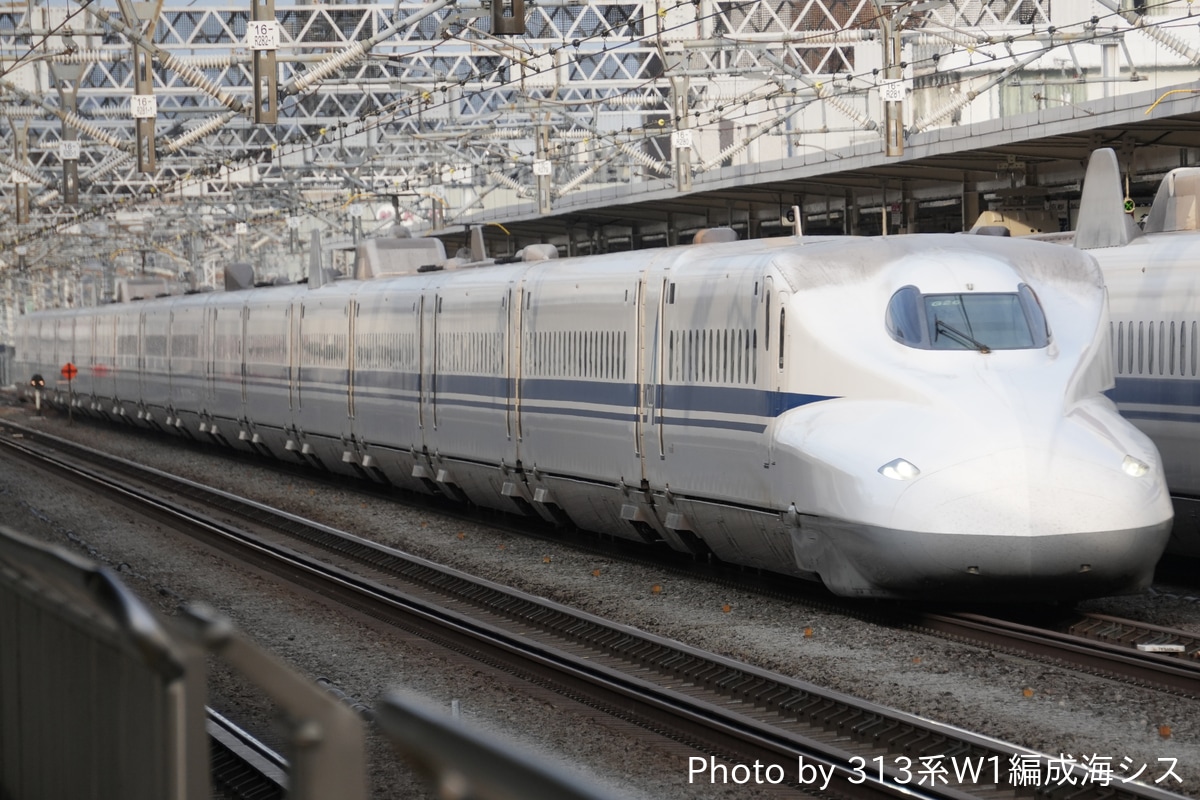 JR東海 鳥飼車両基地 N700A系 G26編成