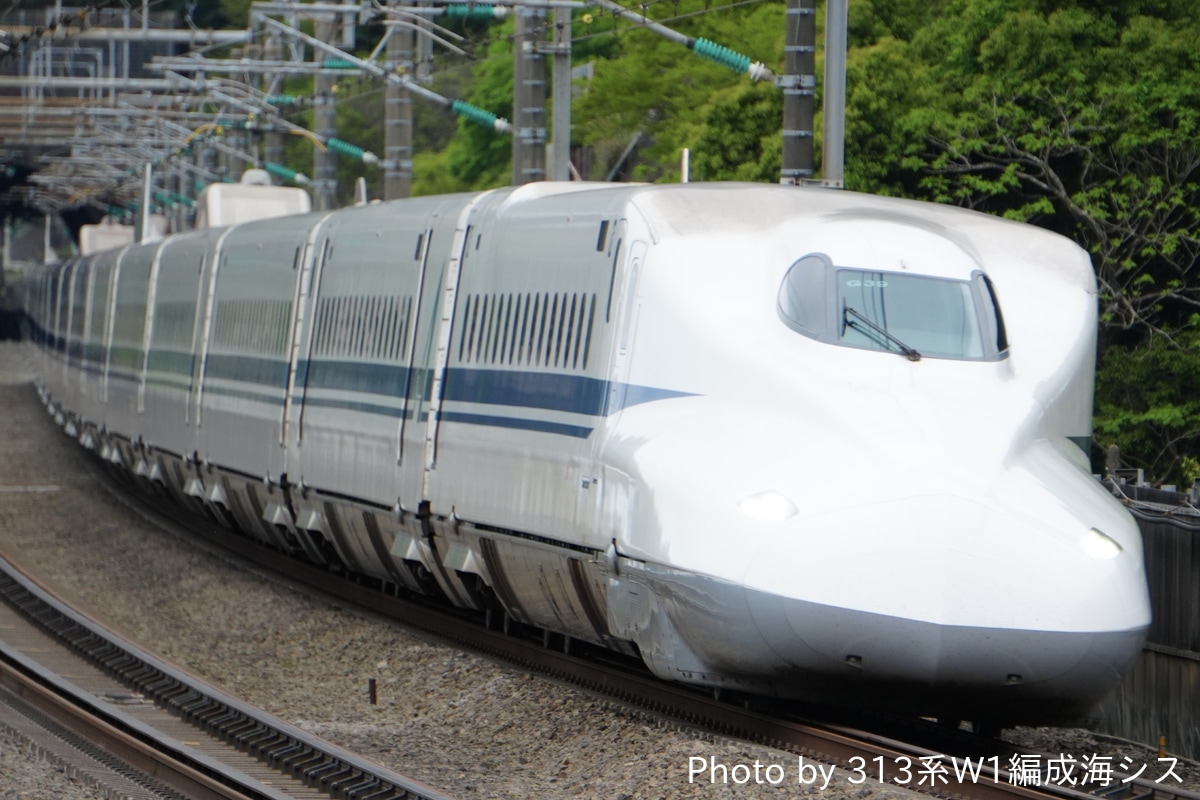 JR東海 大井車両基地 N700A系 G39編成