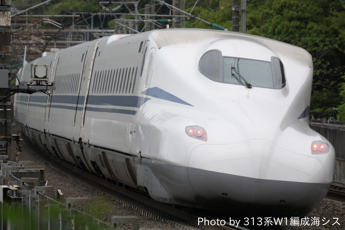 JR東海 鳥飼車両基地 N700S系 J10編成