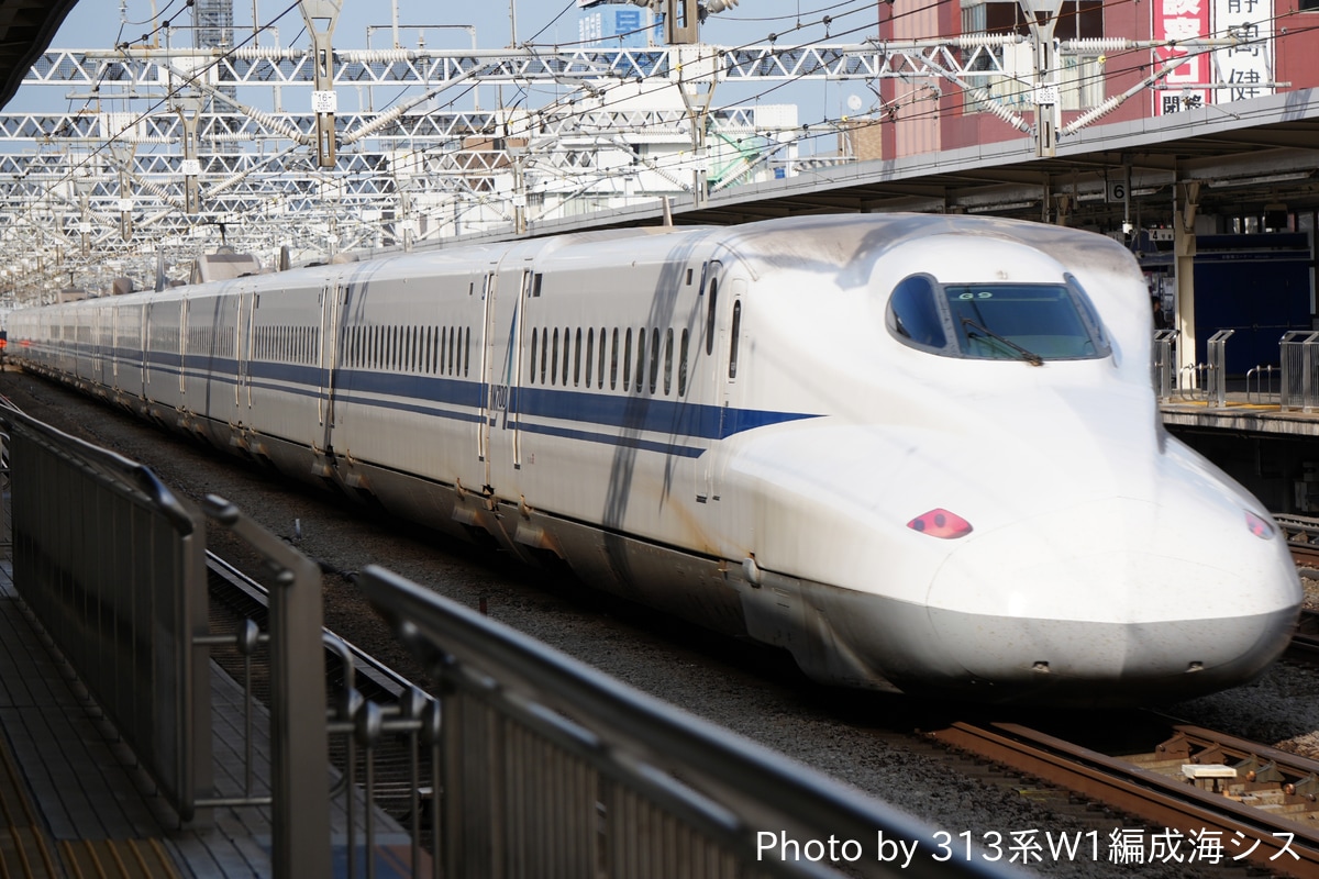 JR東海 大井車両基地 N700A系 G9編成