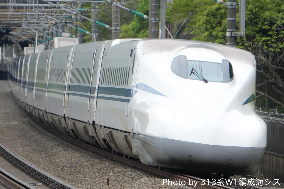 JR東海 鳥飼車両基地 N700S系 J28編成