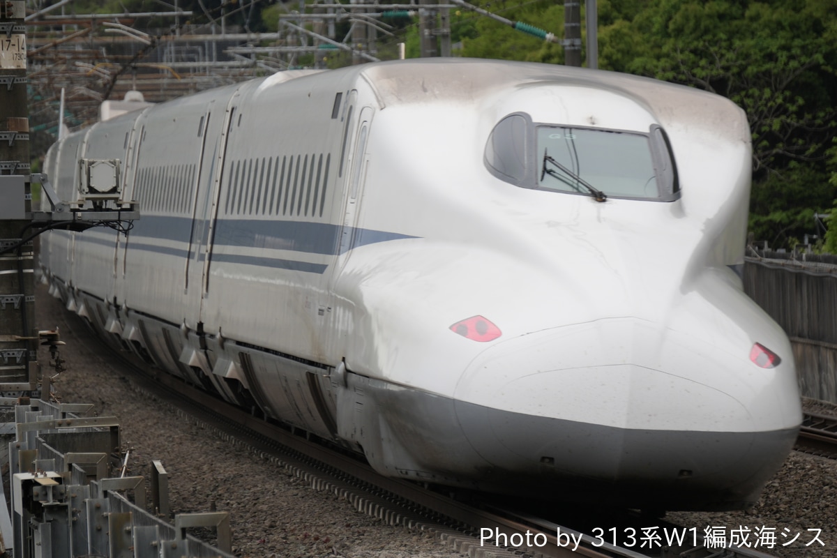 JR東海 大井車両基地 N700A系 G3編成