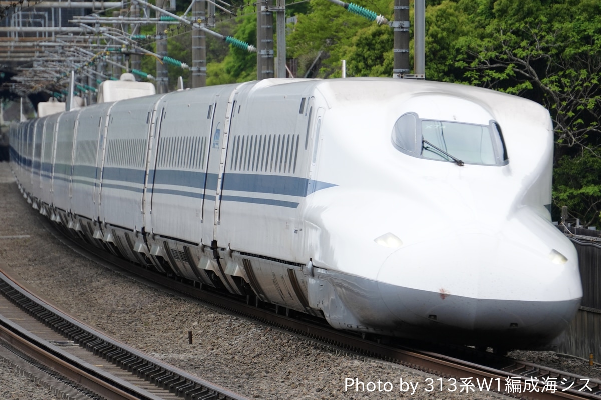 JR東海 鳥飼車両基地 N700A系 X74編成