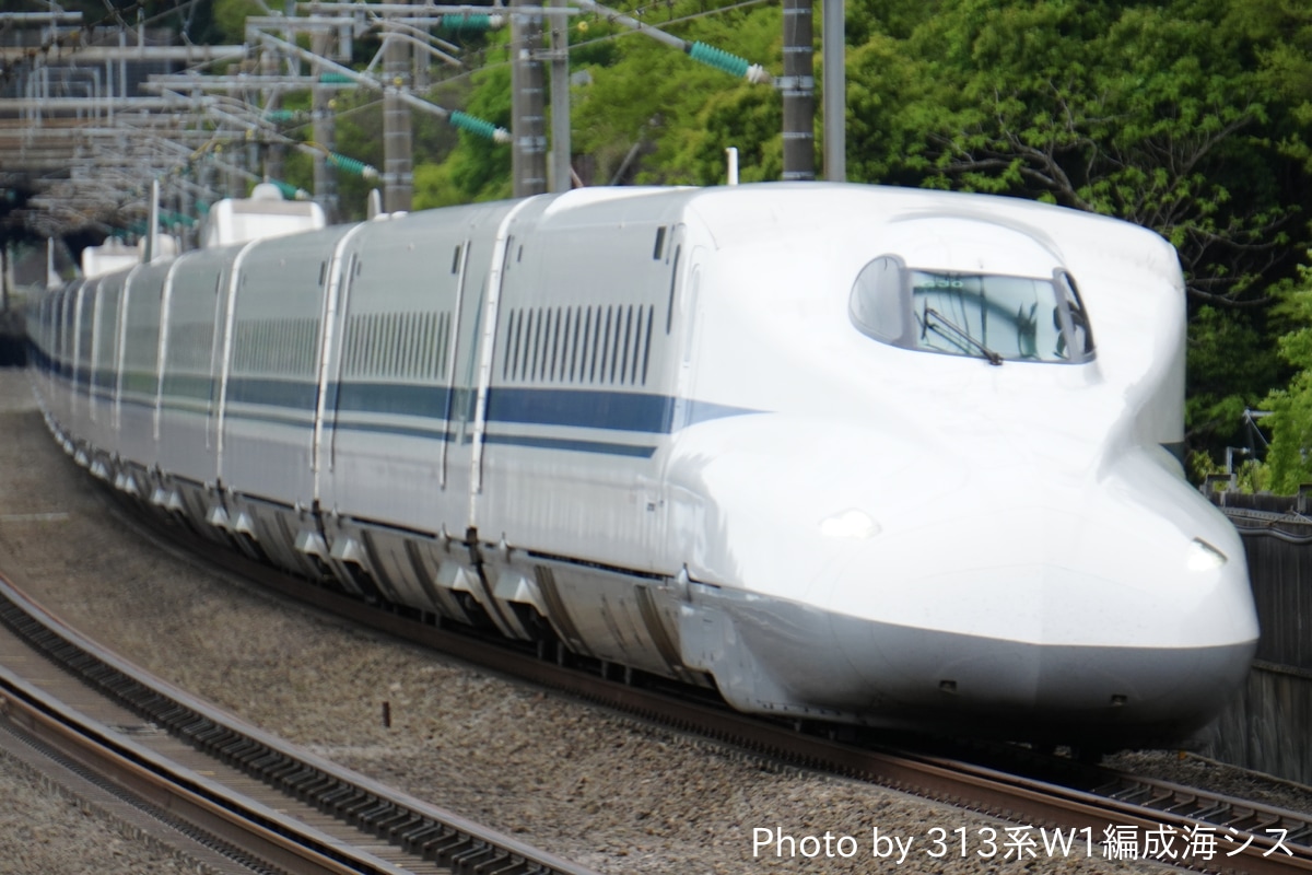 JR東海 鳥飼車両基地 N700A系 G30編成
