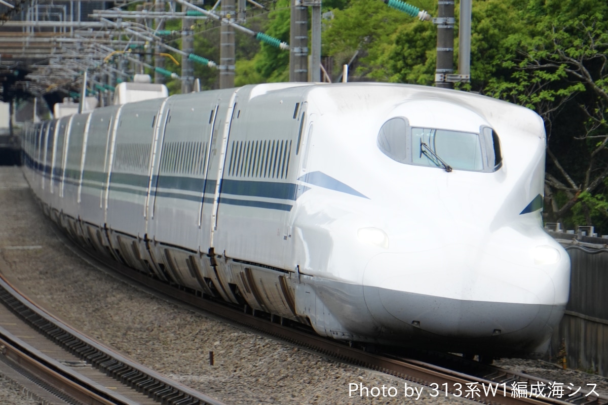 JR東海 鳥飼車両基地 N700S系 J6編成