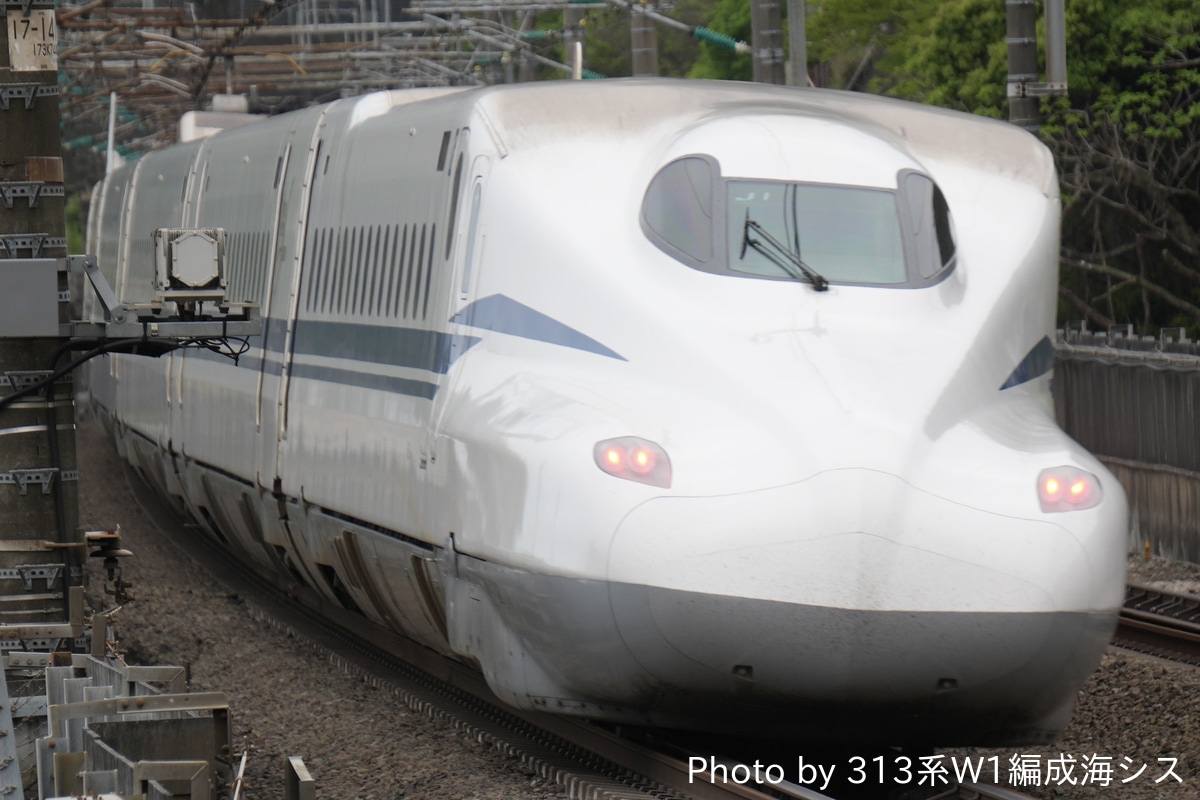 JR東海 大井車両基地 N700S系 J1編成