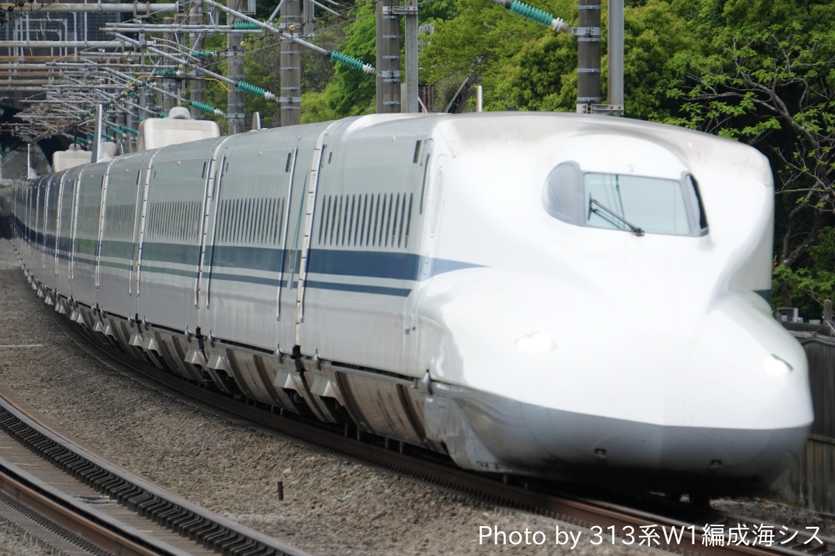 JR東海 鳥飼車両基地 N700A系 G36編成