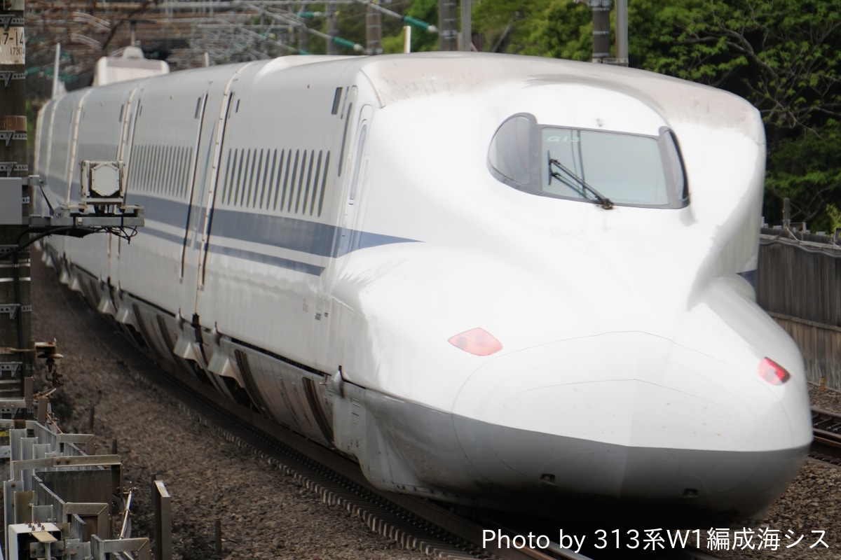 JR東海 大井車両基地 N700A系 G13編成
