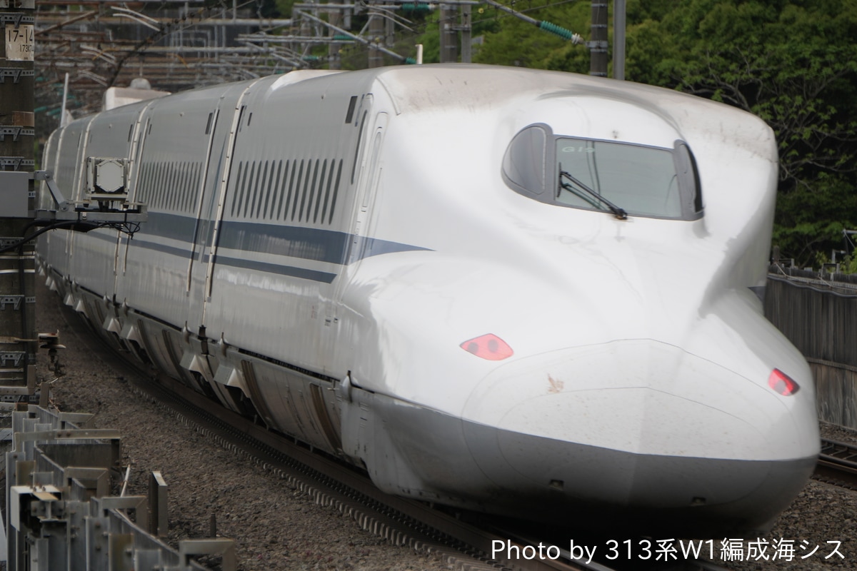 JR東海 大井車両基地 N700A系 G19編成