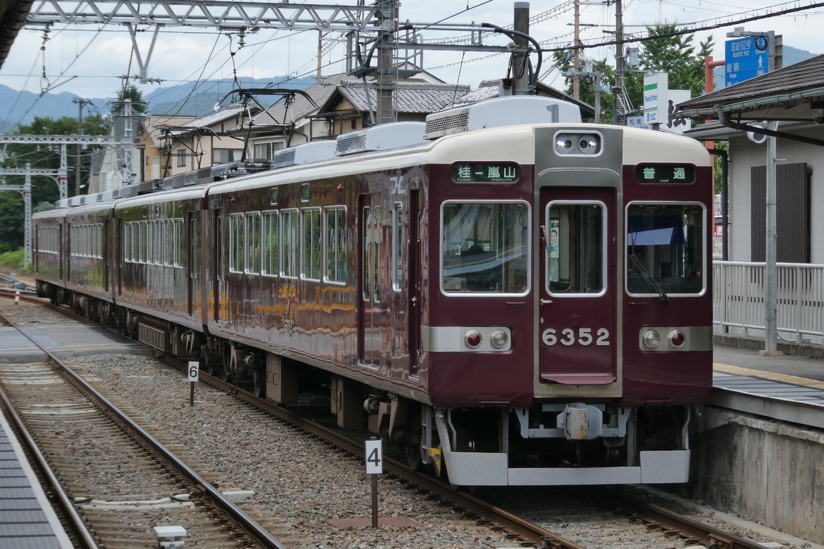 阪急電鉄 桂車庫 6300系 6352F