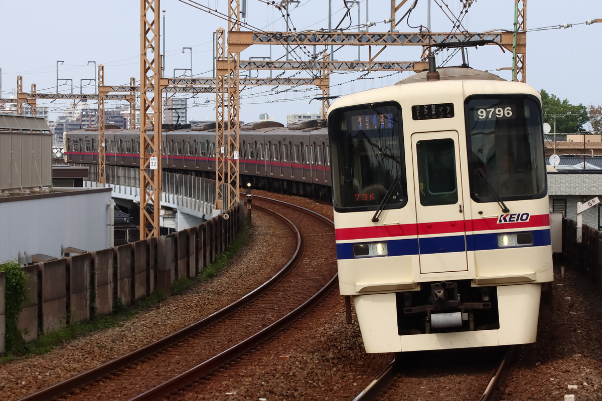 京王電鉄 若葉台検車区 9000系 9746f