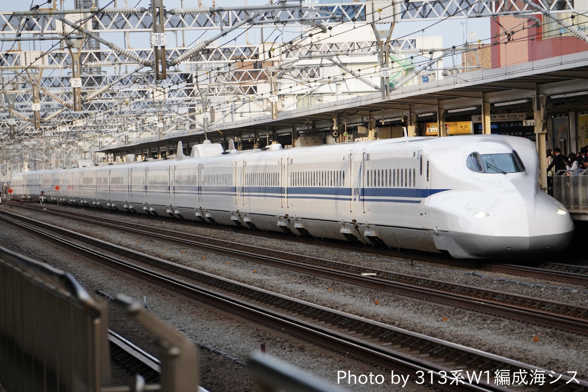 JR東海 大井車両基地 N700A系 G45編成