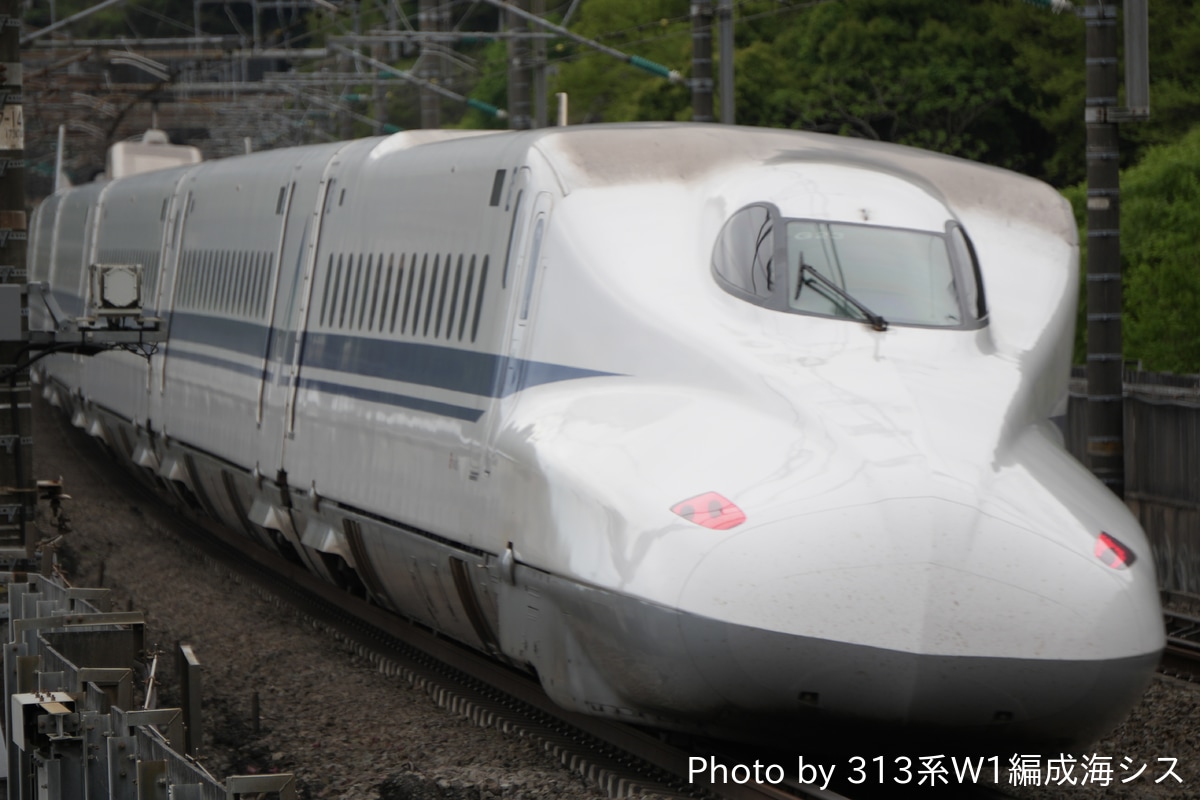 JR東海 大井車両基地 N700A系 G23編成