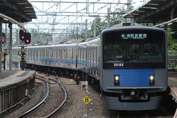 西武鉄道 南入曽車両基地 20000系 20155F