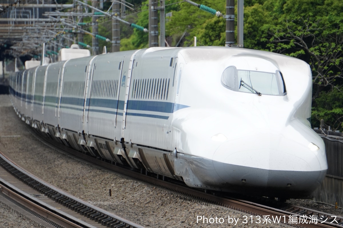 JR東海 大井車両基地 N700A系 X69編成