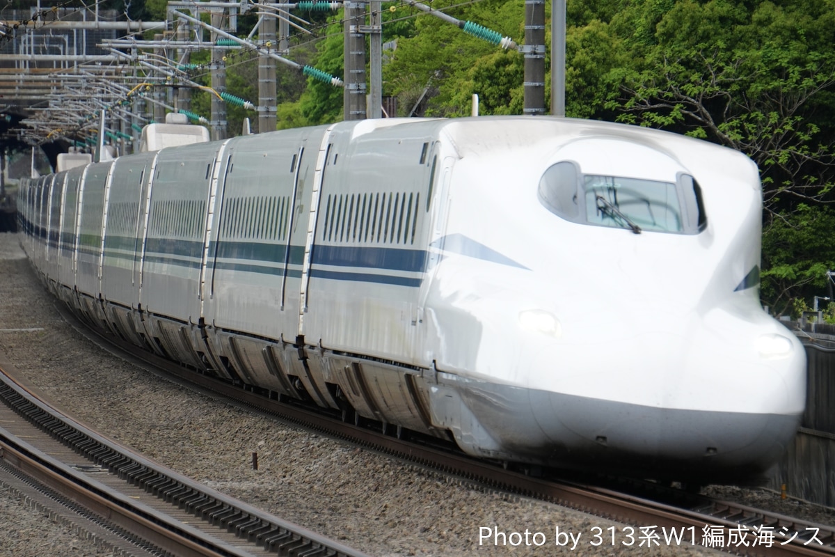 JR東海 大井車両基地 N700S系 J33編成