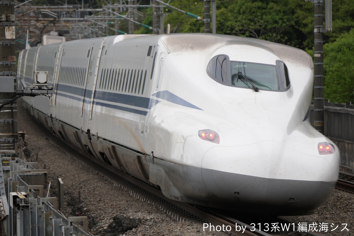 JR東海 鳥飼車両基地 N700S系 J28編成