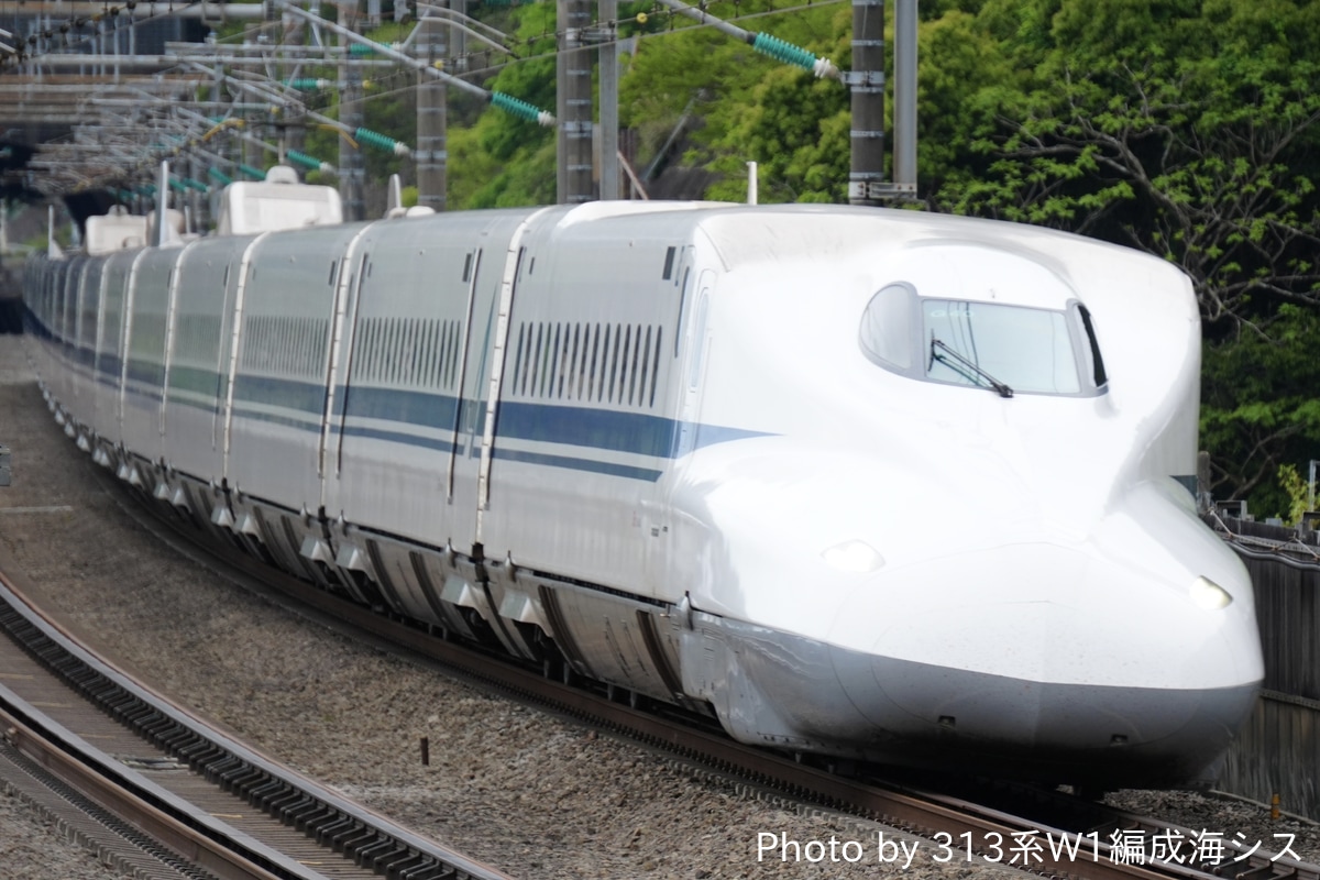 JR東海 鳥飼車両基地 N700A系 G40編成