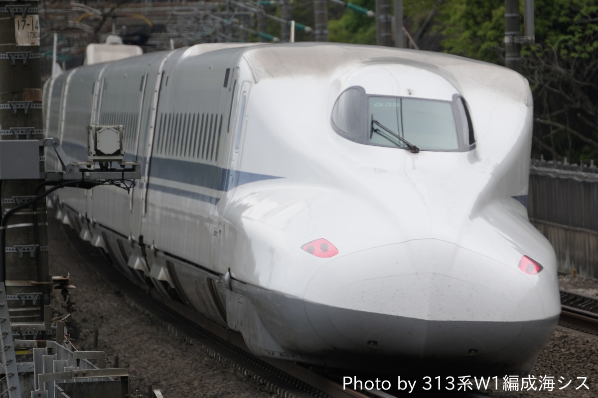 JR東海 大井車両基地 N700A系 G39編成