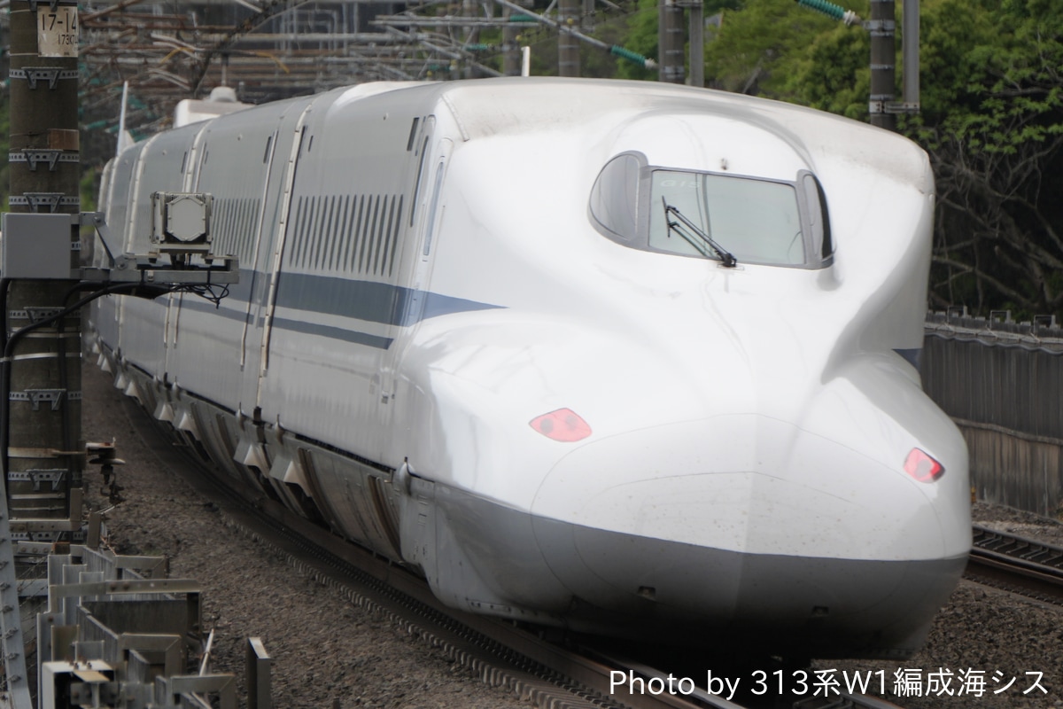 JR東海 大井車両基地 N700A系 G15編成