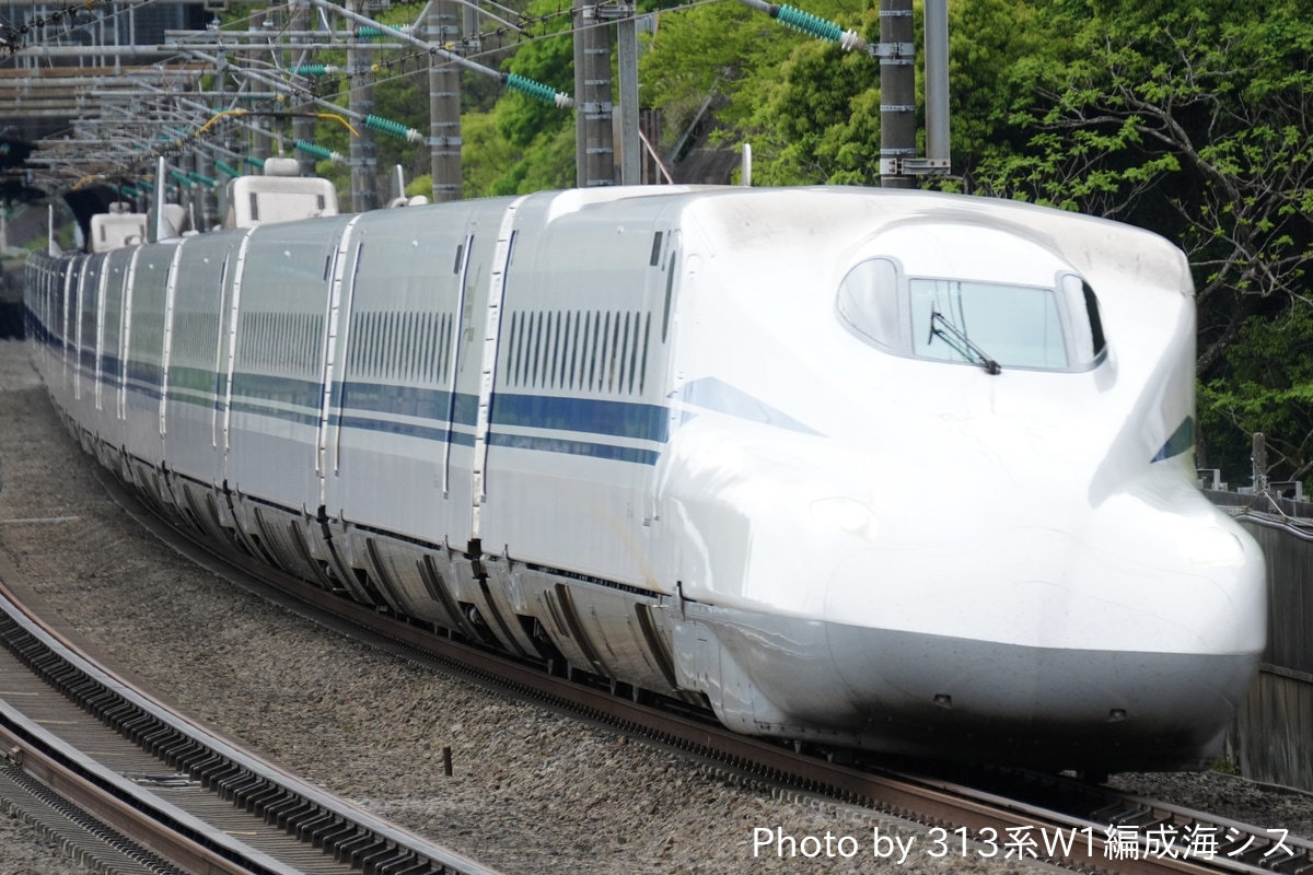 JR東海 鳥飼車両基地 N700S系 J48編成