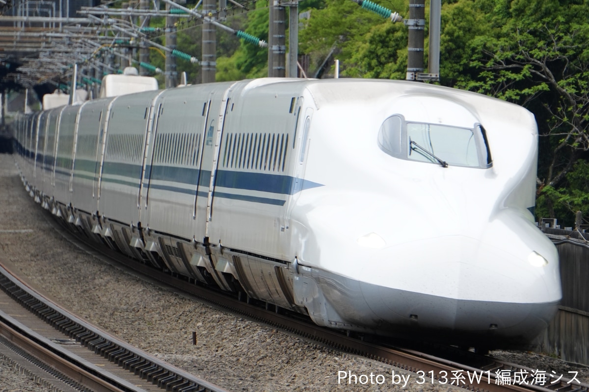 JR東海 鳥飼車両基地 N700A系 X70編成