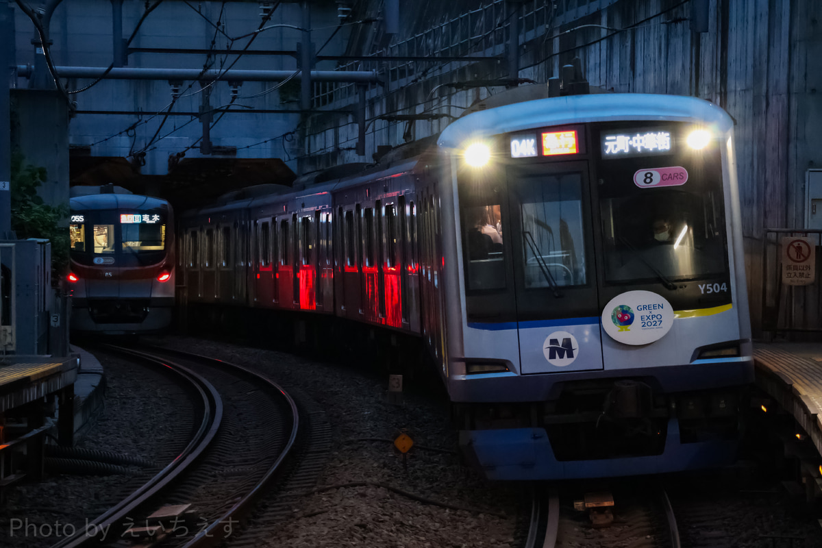 横浜高速鉄道 元住吉検車区 Y500系 Y514F