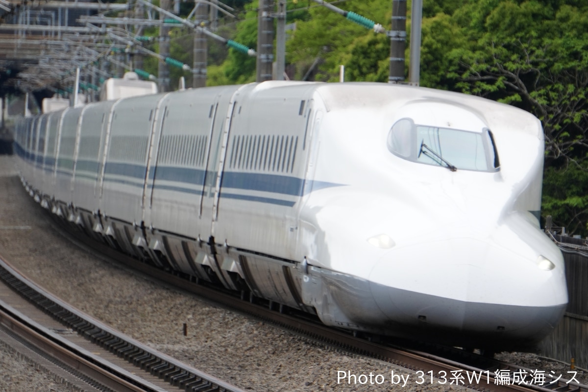 JR東海 鳥飼車両基地 N700A系 G50編成