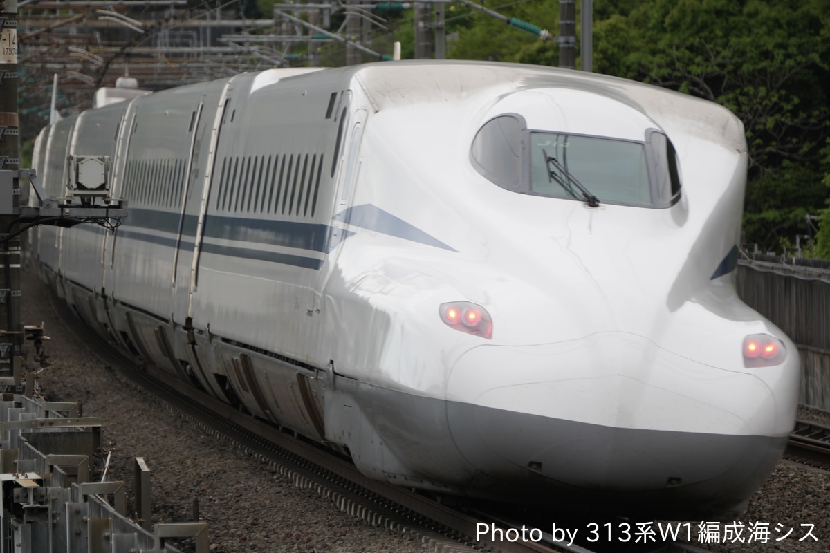 JR東海 鳥飼車両基地 N700S系 J14編成