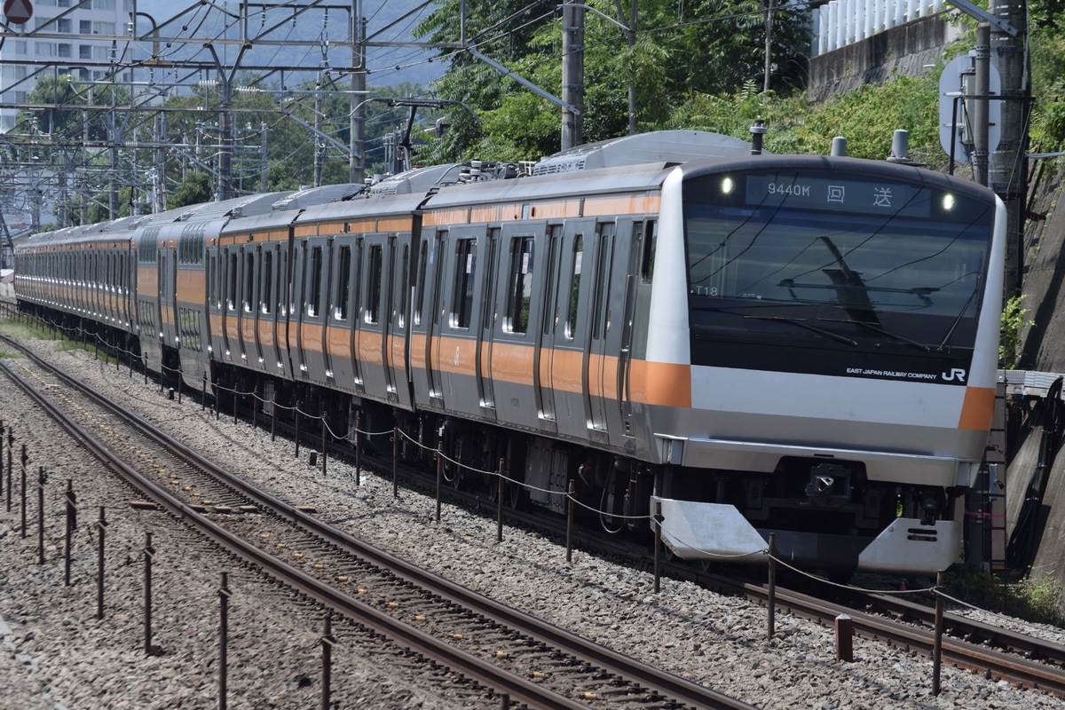 JR東日本 豊田車両ベース E233系 トタT18編成