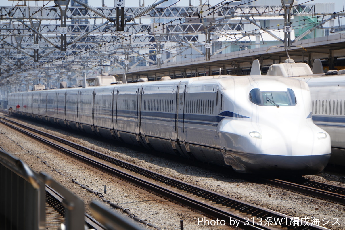 JR東海 大井車両基地 N700S系 J35編成