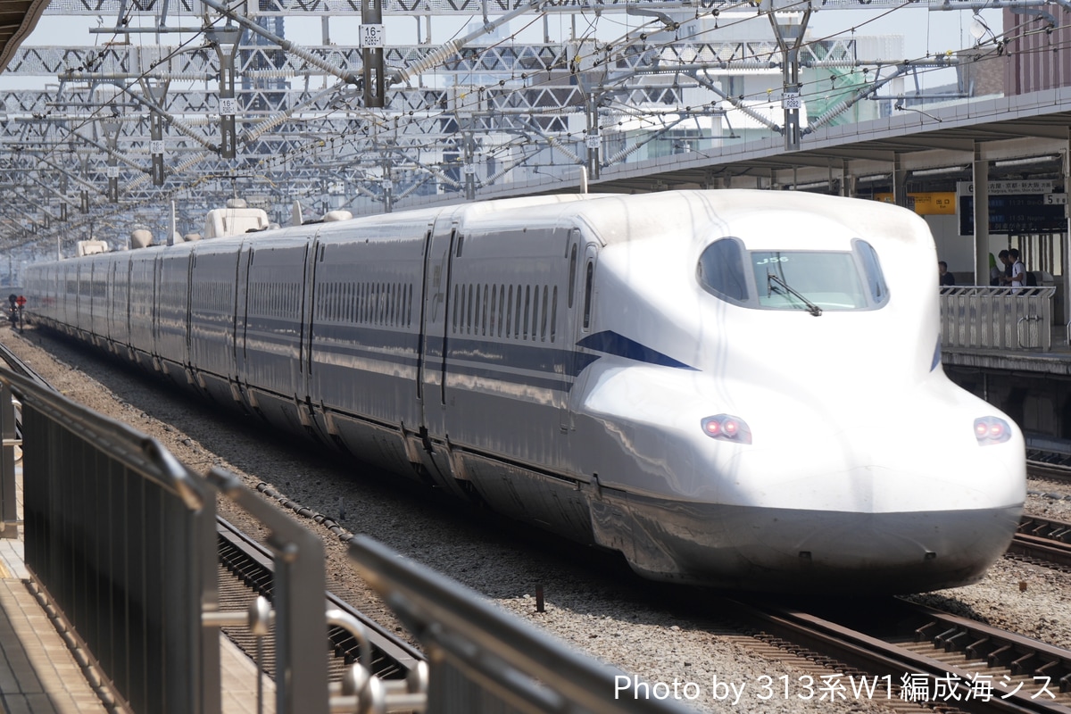 JR東海 鳥飼車両基地 N700S系 J56編成