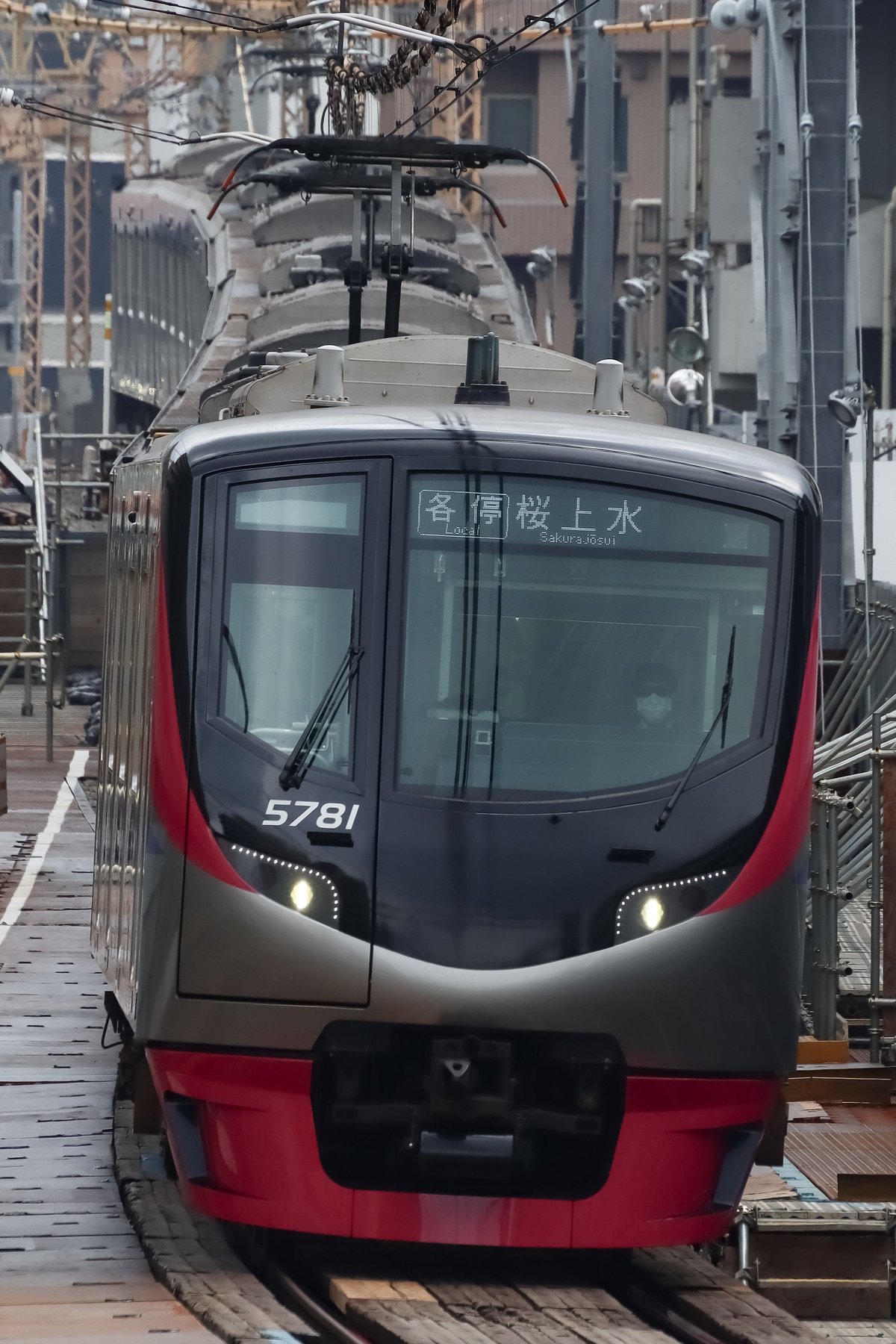 京王電鉄 若葉台検車区 5000系 5731f