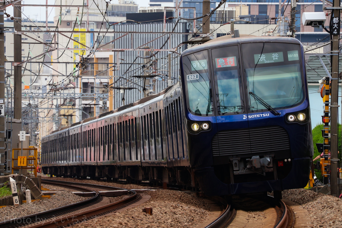相模鉄道 かしわ台車両センター 20000系 20102F