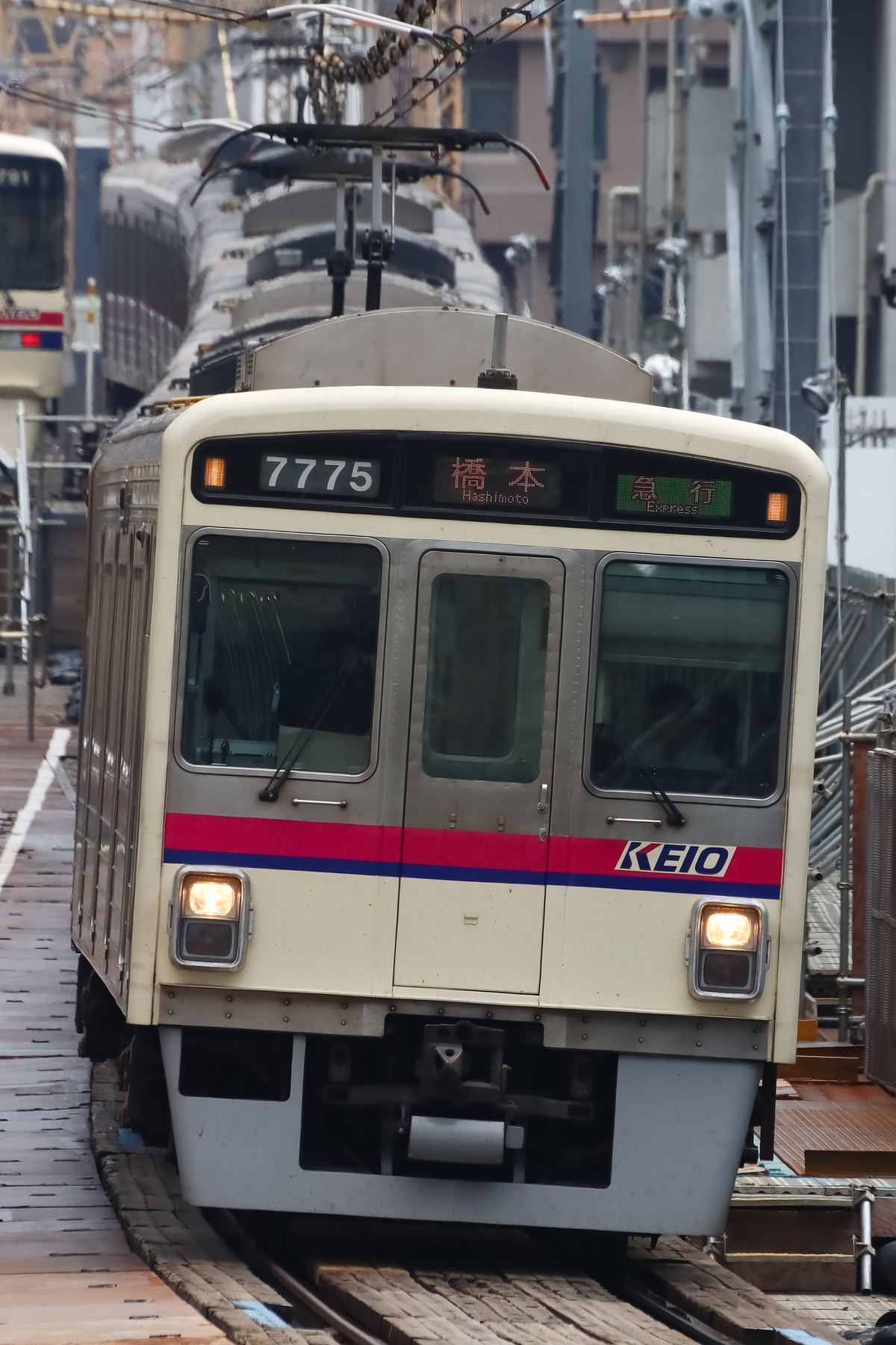 京王電鉄 若葉台検車区 7000系 7725f