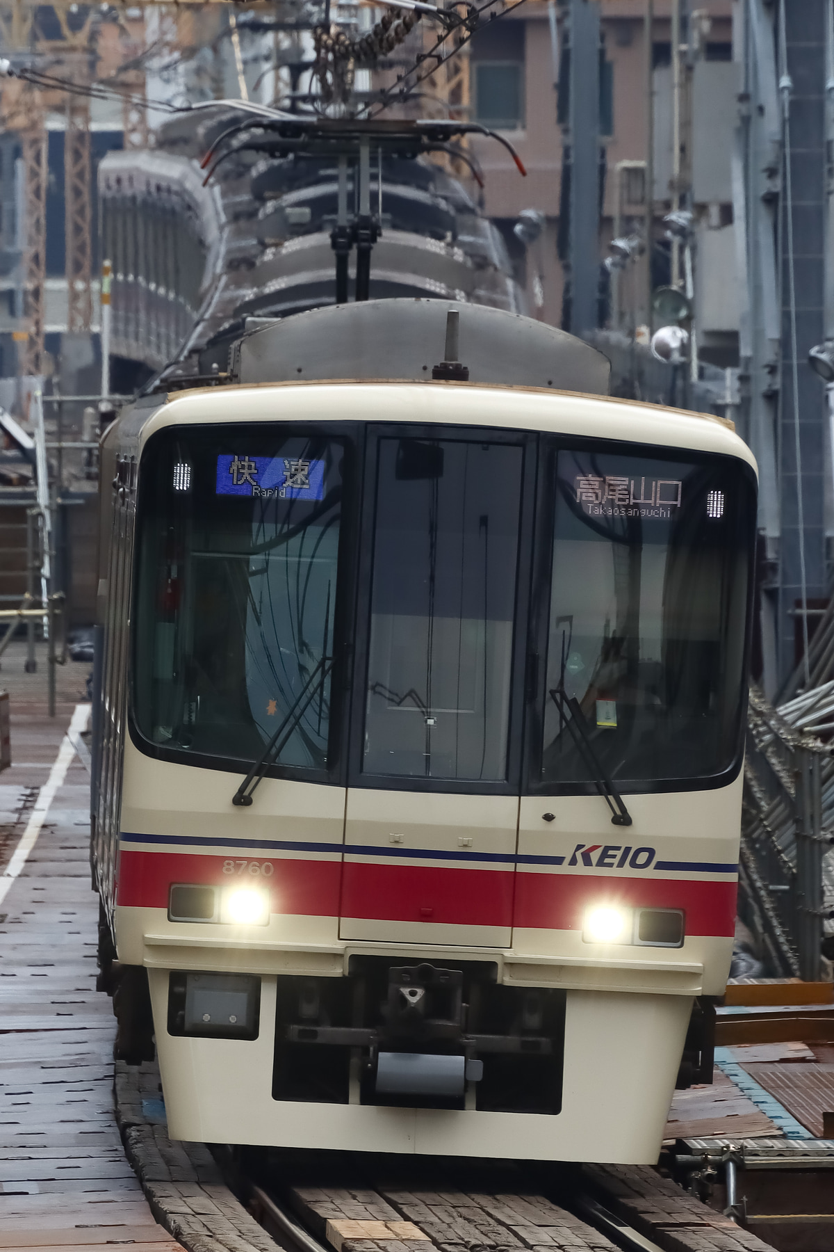 京王電鉄 若葉台検車区 8000系 8710f