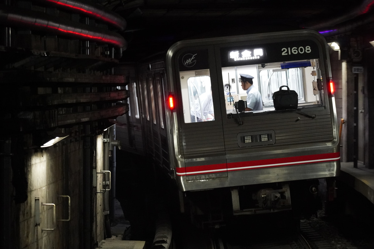 大阪市高速電気軌道 中百舌鳥検車場 21系 21608F