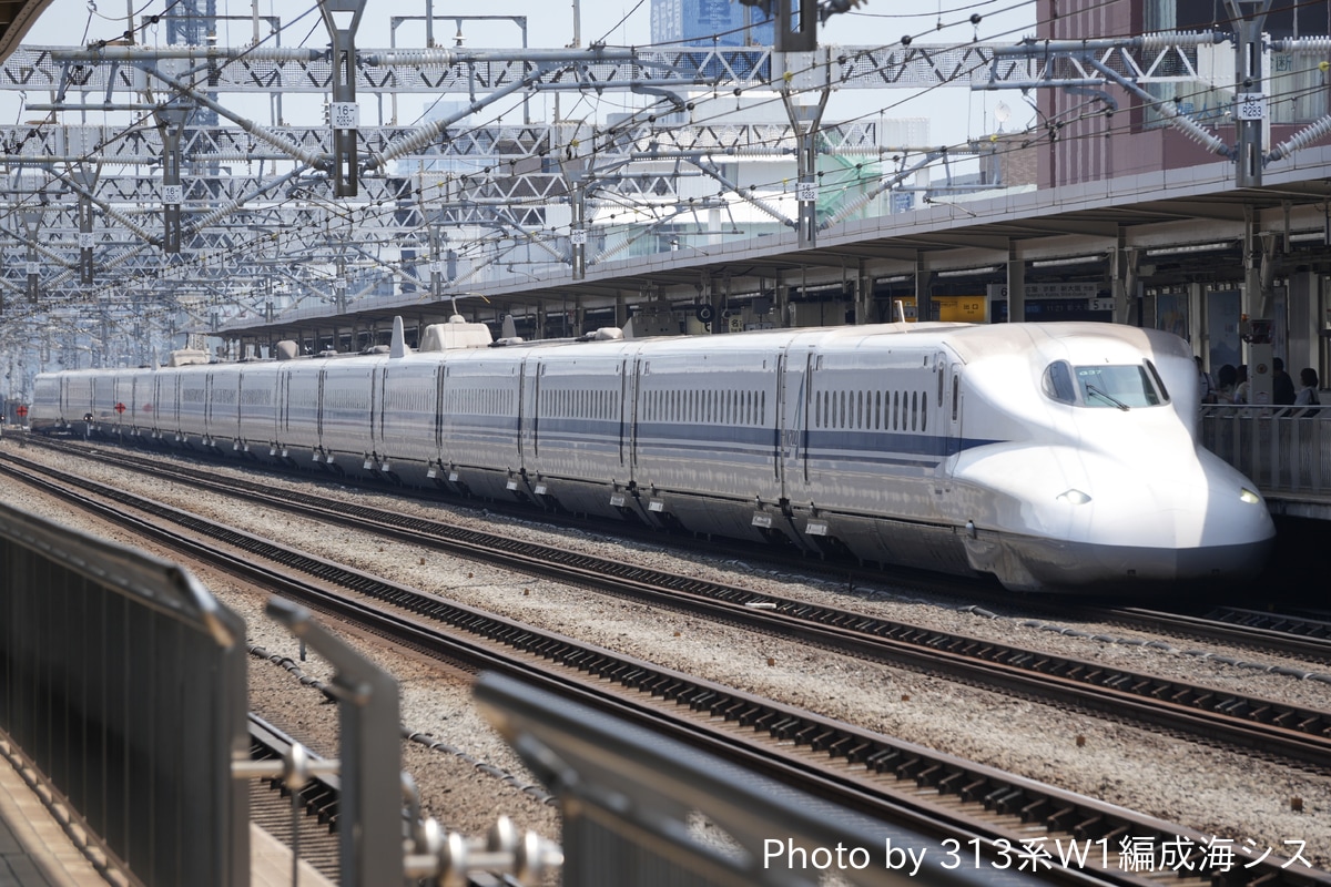 JR東海 大井車両基地 N700A系 G37編成