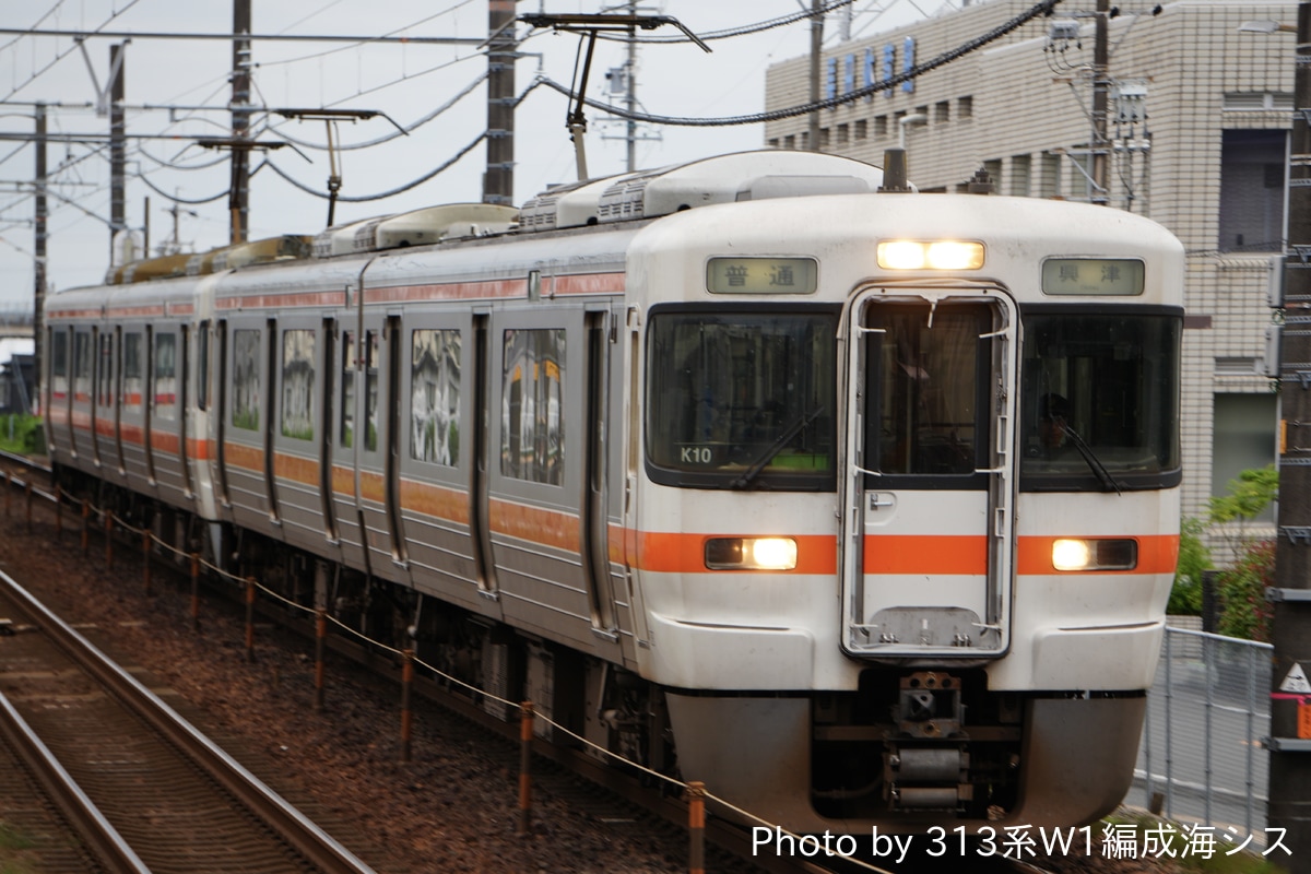 JR東海 静岡車両区 313系 シスK10編成